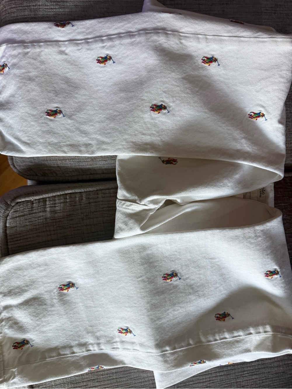 Ralph Lauren White Mens Polo Jeans